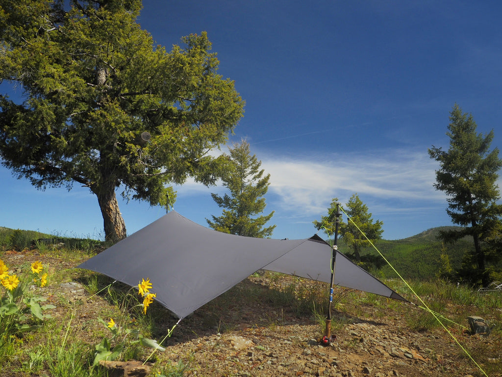 8'/6' Tapered Tarp - Recycled Silpoly – YAMA Mountain Gear