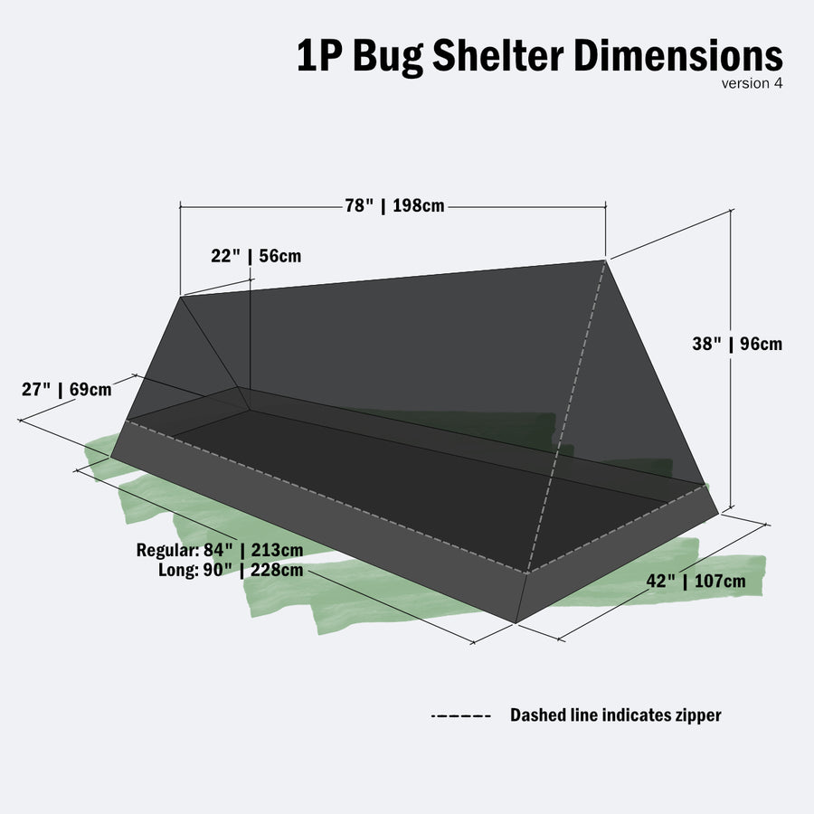 1P Bug Shelter