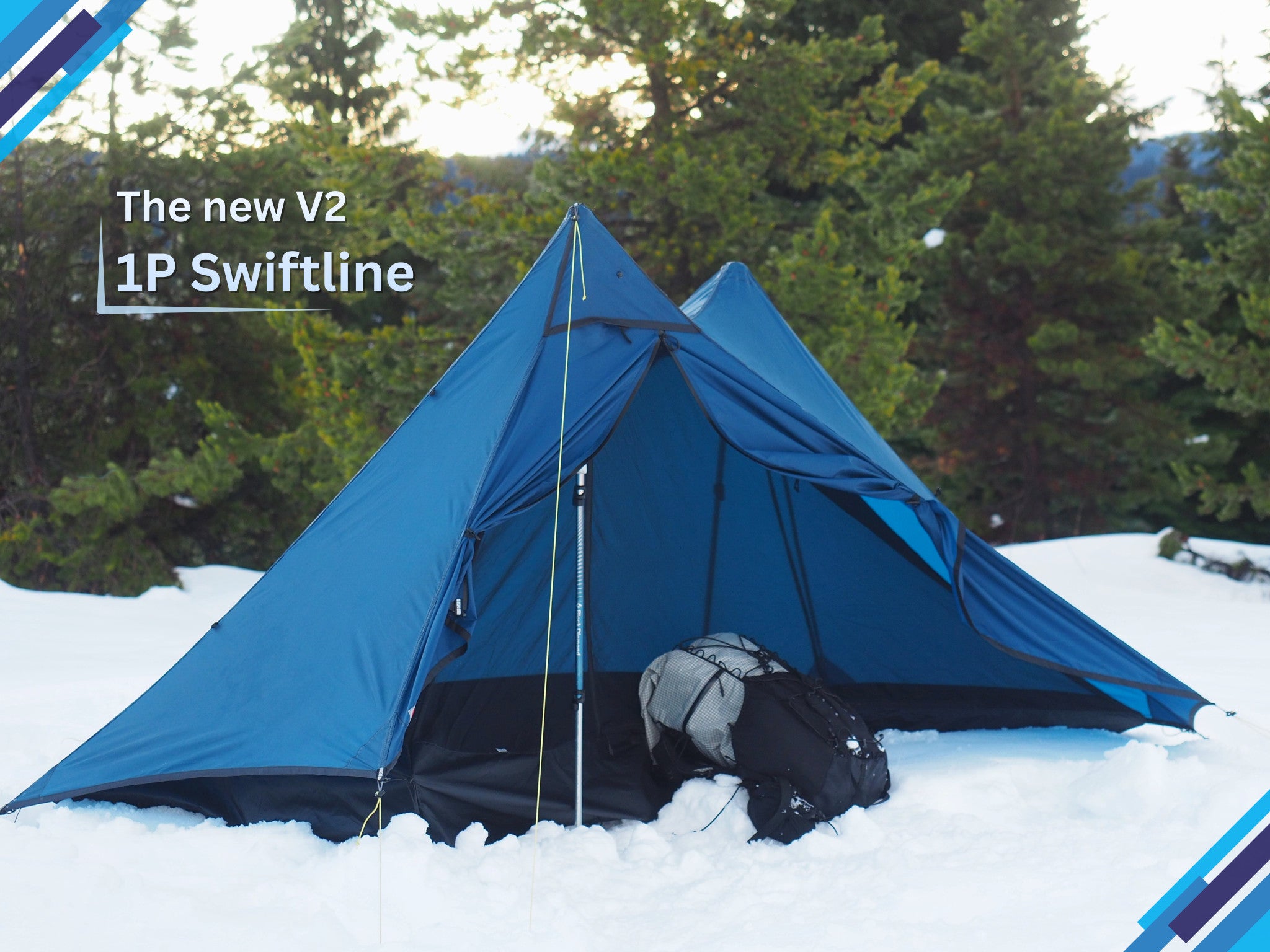 1P Swiftline Ultralight Tent | YAMA Mountain Gear
