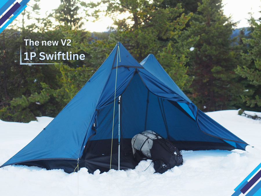 outer pitch first tent 1P Swiftline Ultralight Tent