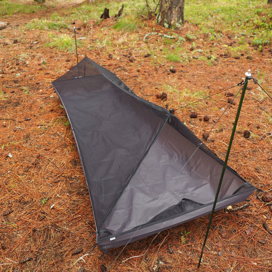 tarp and bivy setup Y-zip Bug Bivy | Ultralight Bivy