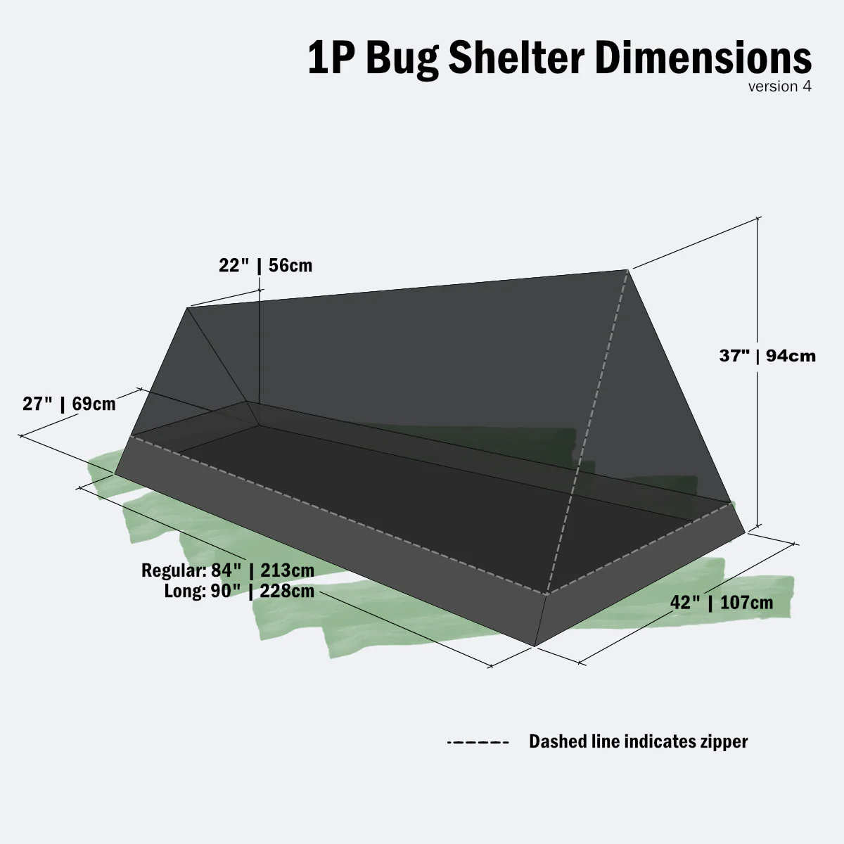 1P Bug Shelter YAMA Mountain Gear