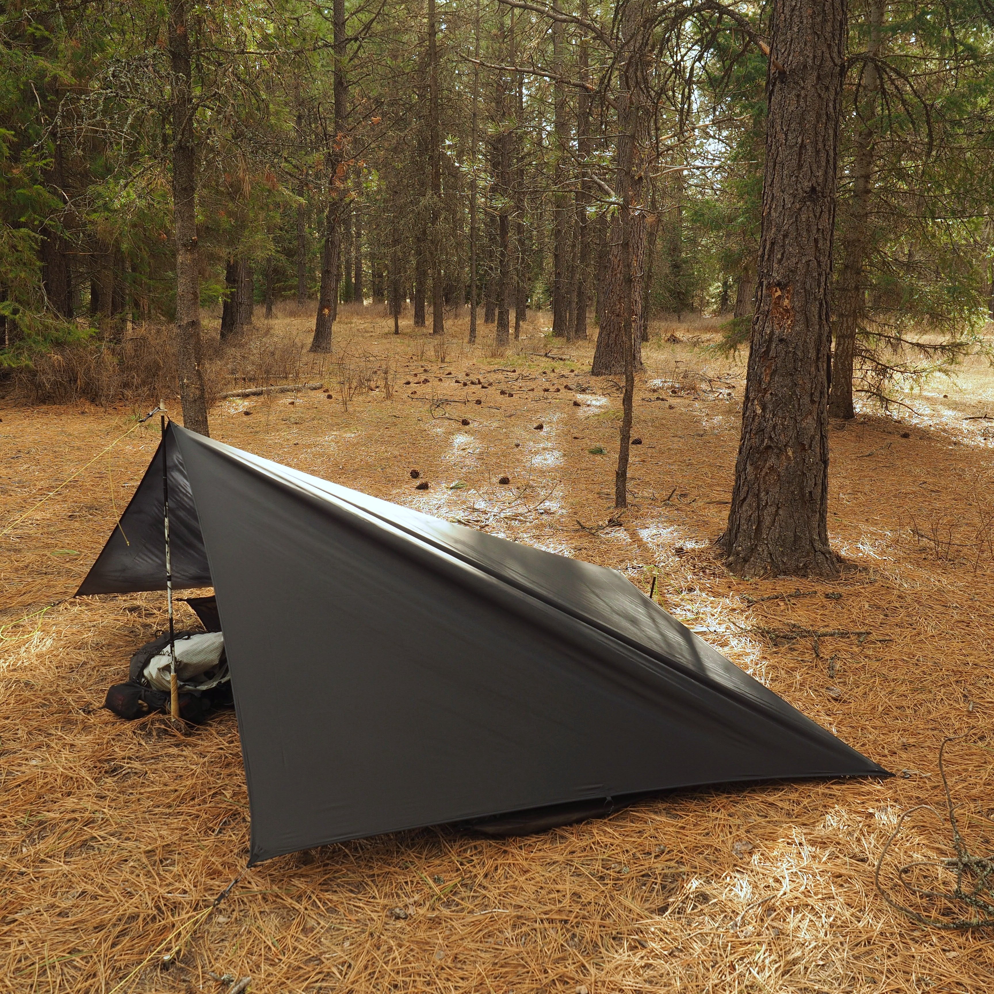 6' x 9' Flat Backpacking Tarp | YAMA Mountain Gear