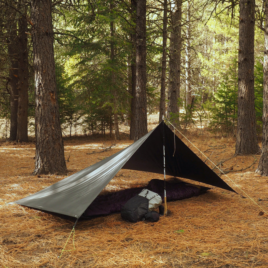 6' x 9' Flat Backpacking Tarp | YAMA Mountain Gear