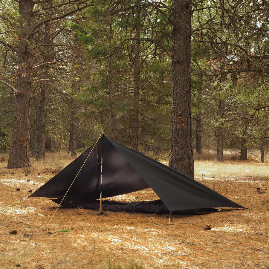 6' x 9' Flat Backpacking Tarp