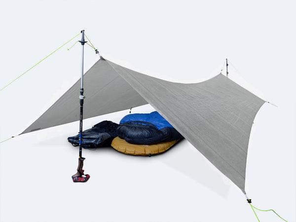 7' x 9' Flat Tarp - UL 1P Backpacking Shelter | Zpacks