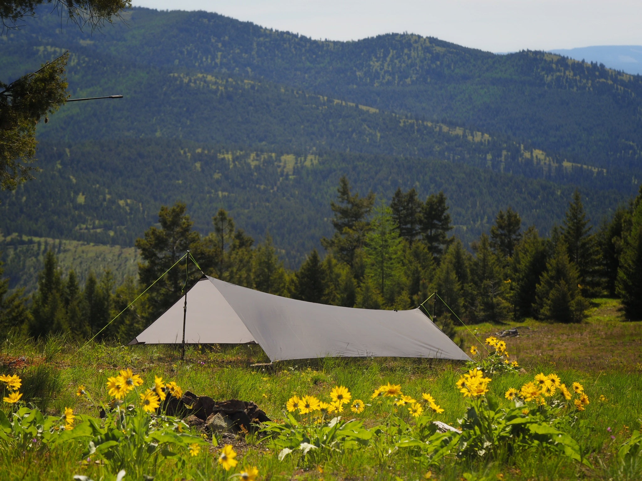 silnylon tarp Ultralight Tapered Tarp 8'/6'