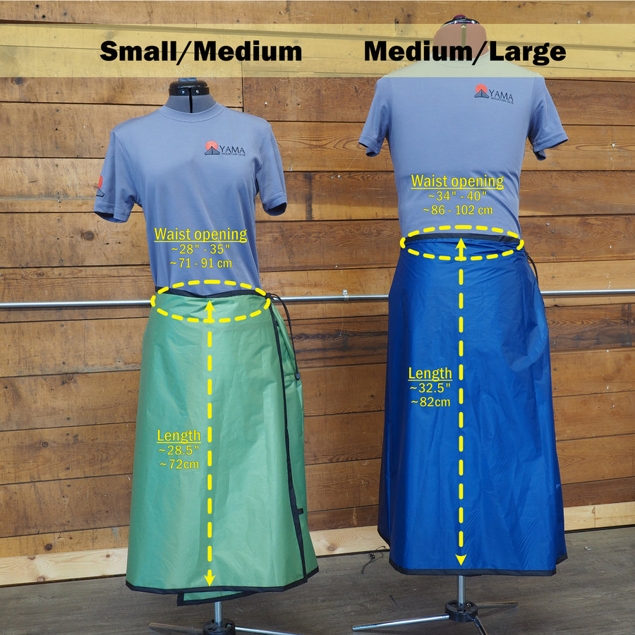 Ultralight Waterproof Rain Skirt Ecolite – Northern Lite – Northern Lite EU